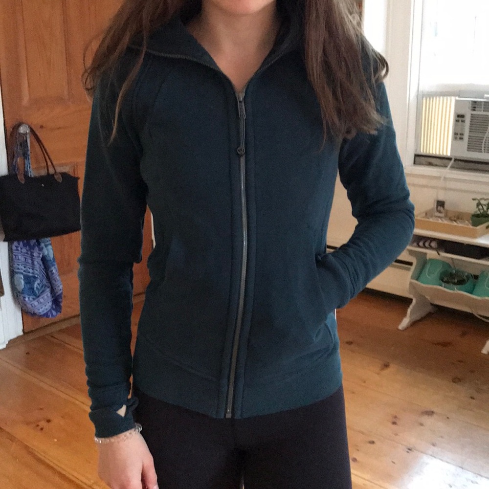 NWT Lululemon Scuba Hoodie IV - Forest Green